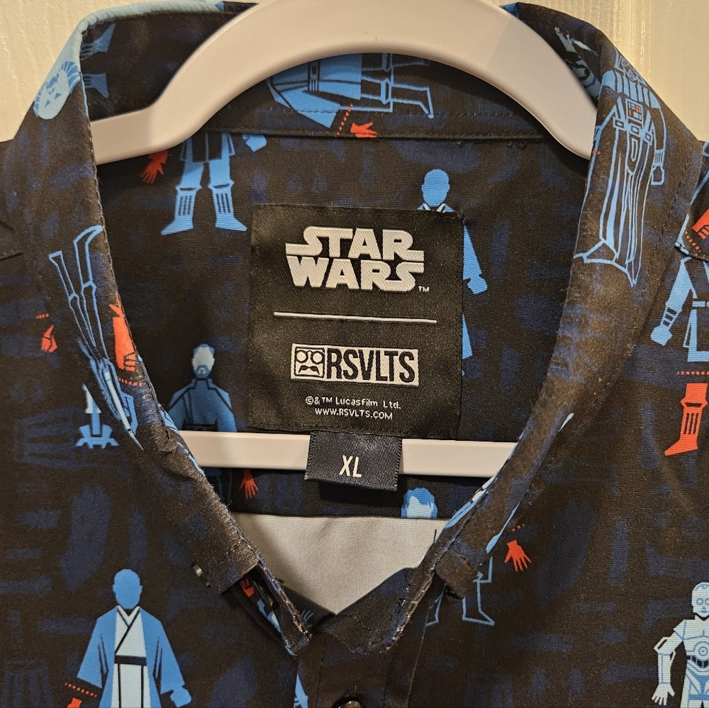RSVLTS Disney Star Wars "Dismembers Only" Mens Shirt